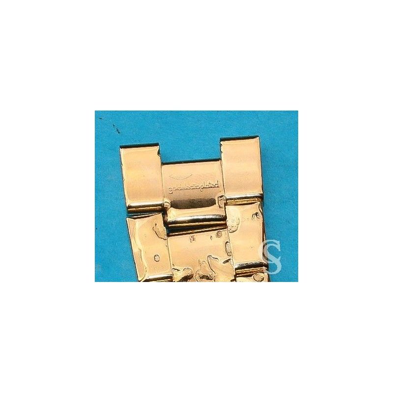 ♛ MAILLON 14mm BRACELET MONTRES ROLEX PLAQUE OR 18 CARATS Ref 78351B 32-20667 ♛