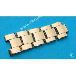♛ Rolex Gold Electro Plated Oyster Watch Band Bracelet 78351 B Heavy link 15.5mm Bracelet 19mm ref 32-20667 ♛