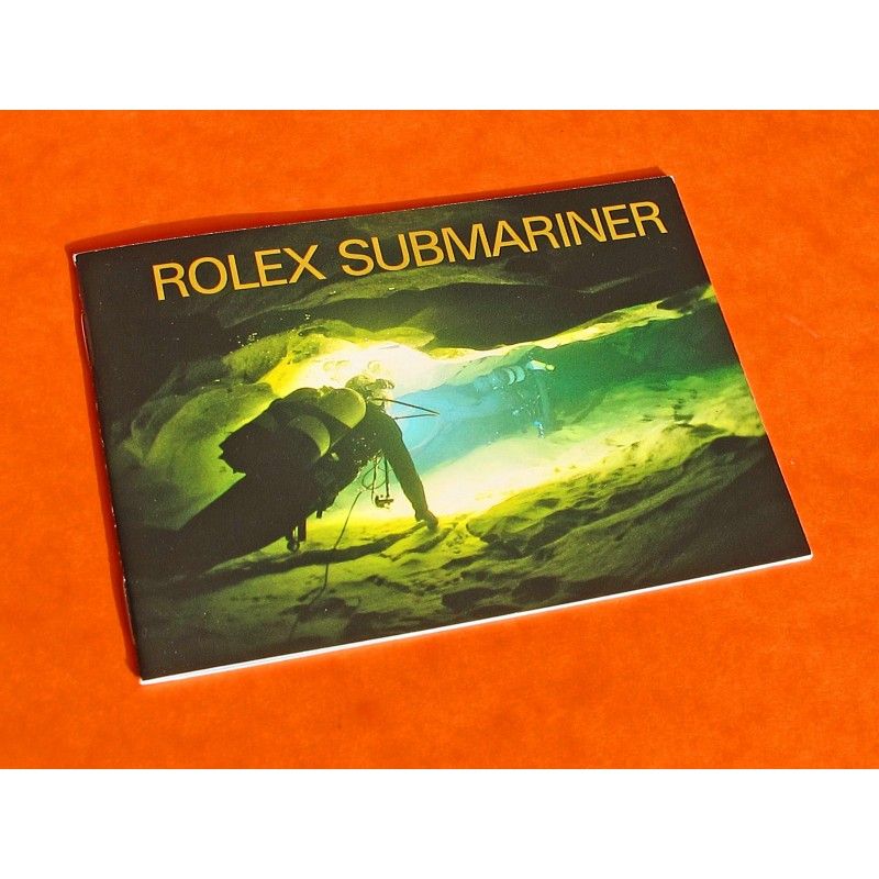 1992 ROLEX SUBMARINER BOOKLET 16600-14060...