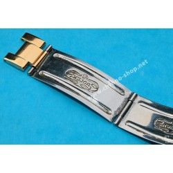 Rolex Gold Electro Plated Oyster Watch Band Bracelet 78351 Heavy Adjust clasp link 15.5mm Bracelet 19mm 32-20669