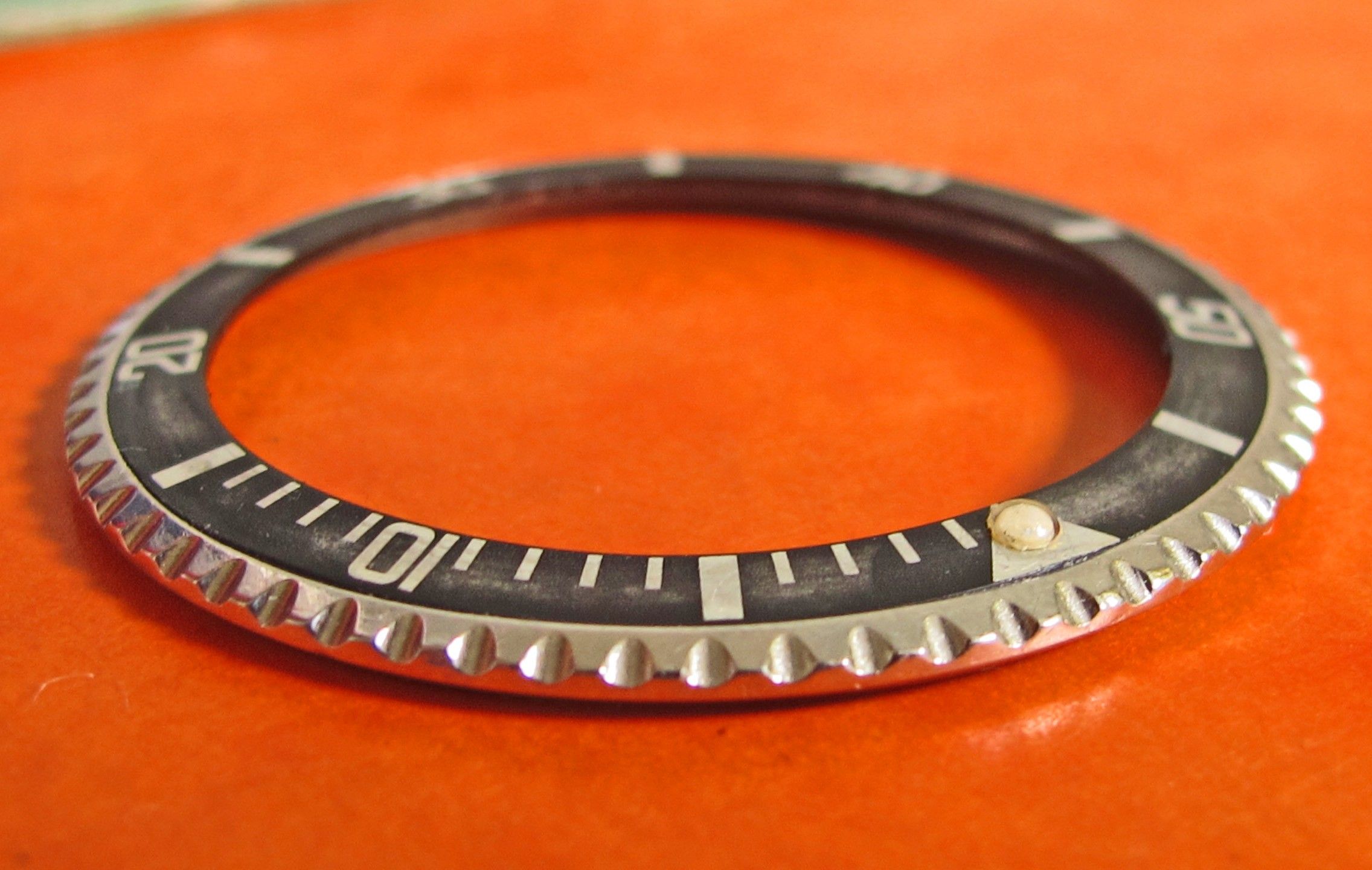 rolex submariner bezel insert