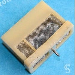 UNIVERSAL GENEVE Vintage 50's Aluminum Watch Parts Tin Box tools Display Container hands, dials, insert, bezel horology spares