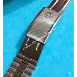 Vintage 70's Watch Ladies Bracelet 14mm Straps Aviators Pilot Style Plastic with Rivets NOVOPLAST Swiss Made