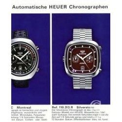 Vintage & ultra RARE 70's Bracelet Montres NOS 24mm NSA Acier FAVRE LEUBA, SEA RAIDER, TAG Heuer Monaco, Silverstone