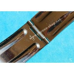 NSA Rare 70's New, NOS Swiss band Ssteel Watch Sport Bracelet Zenith, Longines, Heuer, 20mm ends