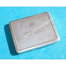 Rolex Vintage 50's Aluminum Watch Parts Tin Box tools Display Container hands, dials, insert, bezel, watchmaker horology spares