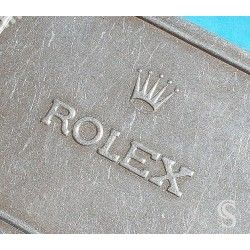 ROLEX Vintage Accessoire montre Boite métallique fourniture horlogère Cadran, aiguilles, inserts, années 50 aluminium