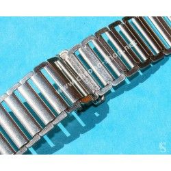 Vintage & RARE 70's Bracelet Elastique HC 55 Swiss Made à ressorts Montres 18mm Acier montres vintages ZENITH,Heuer Monaco
