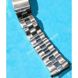 Collectible 40's Bamboo, Military, Bonklip St Steel Watch Bracelet 16mm BubbleBack watches