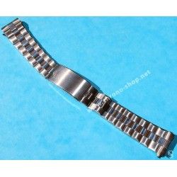 Collectible 40's Bamboo, Military, Bonklip St Steel Watch Bracelet 16mm BubbleBack watches