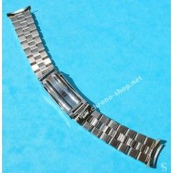 Collectible 40's Bamboo, Military, Bonklip St Steel Watch Bracelet 16mm BubbleBack watches