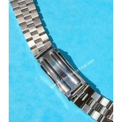 Collectible 40's Bamboo, Military, Bonklip St Steel Watch Bracelet 16mm BubbleBack watches