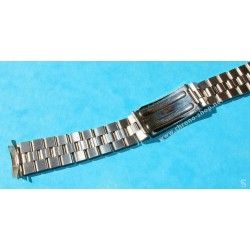 Collectible 40's Bamboo, Military, Bonklip St Steel Watch Bracelet 16mm BubbleBack watches