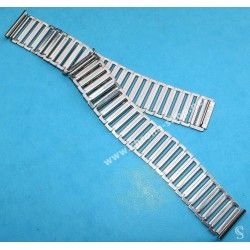 Collectible 40's Bamboo, Military, Bonklip St Steel Watch Bracelet 16mm BubbleBack watches