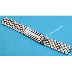 EXQUISITE ORIGINAL WATCHES SOLID STAINLESS STEEL 20mm BAND BRACELET OMEGA STYLE