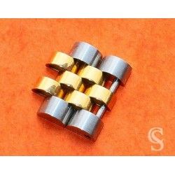 Rolex Used 15mm Double Solid Gold 18K/SS MENS JUBILEE 20mm BRACELET 62523H 18 TUTONE LINK WATCHBAND PART