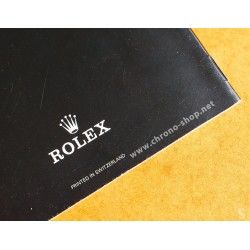 1984 Authentic Rolex Instruction Booklet - Oyster french edition
