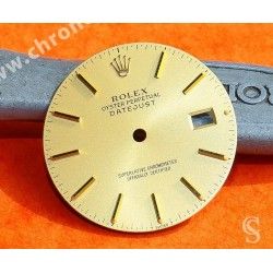 ROLEX CADRAN MONTRES DATEJUST OR CHAMPAGNE OYSTER PERPETUAL ref 16233, 16013, 16233, 16233, 16203, 16003, 16008 cal 3035, 3135