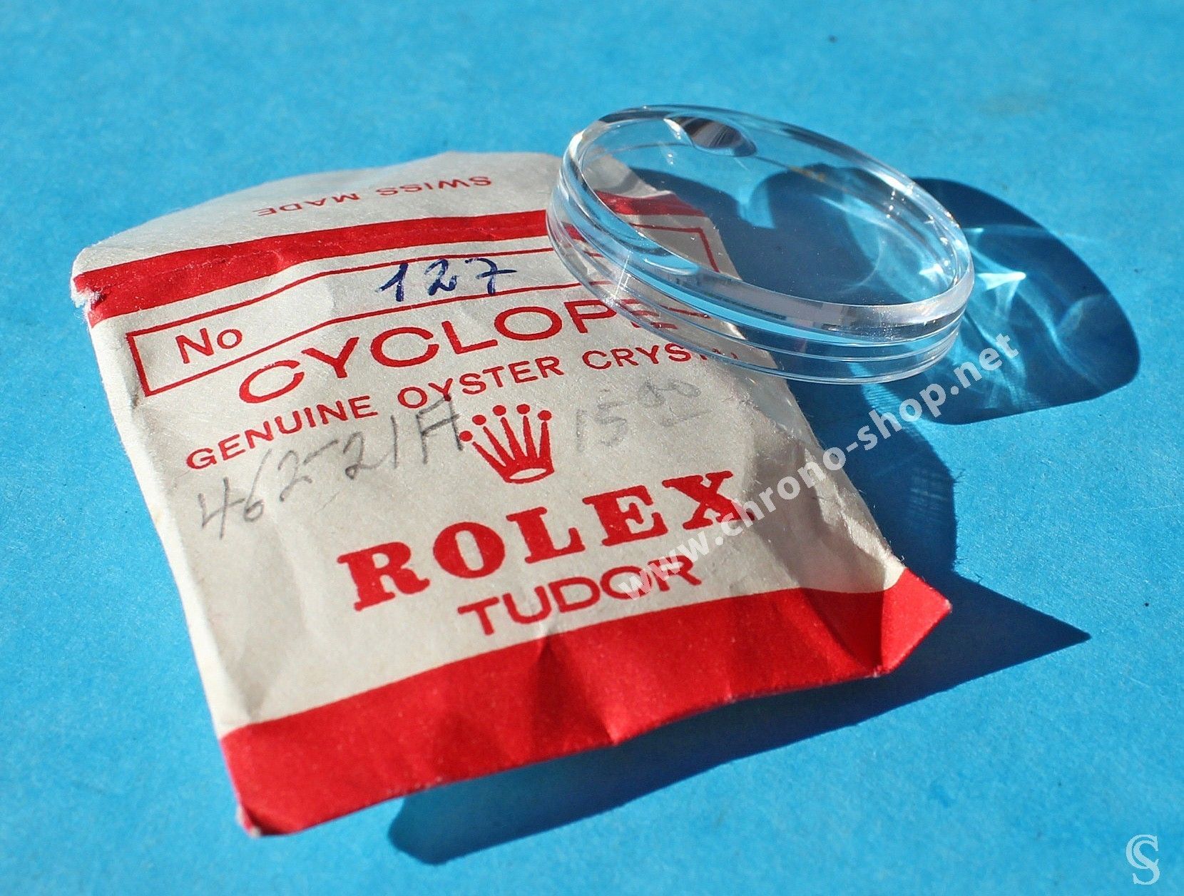 Verre De Montre Plexi Robur - Diamètre 30.3mm, Bague Dorée, Pour Remplacement (occasion)
