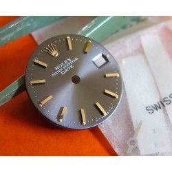 ROLEX CADRAN OYSTER PERPETUAL DATE LADY COULEUR ARDOISE + AIGUILLES