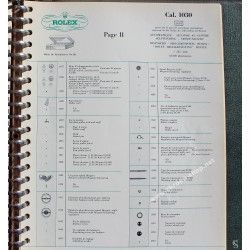 Rolex fourniture horlogère montres vintages ref 7026 Roue intermediaire Cal 1030, 1055, 1066, 1040, 1035, 1030-7026