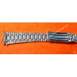 UNIVERSAL GENEVE Rare 70's Vintage Bracelet Acier HC 20mm Montres Tri Compax, Aero Compax, Space Compax