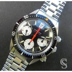 UNIVERSAL GENEVE Rare Mint 1971 Vintage Watch Bracelet 19mm Watch calendar chronograph Tri compax ref 881102/02, 881.101/03
