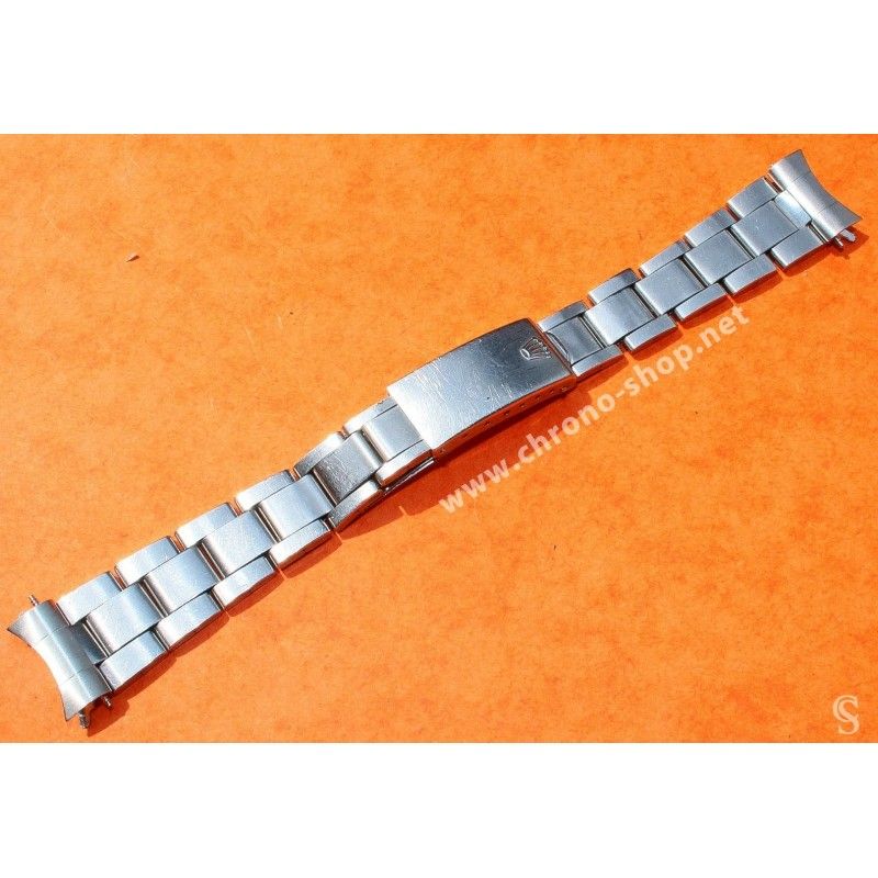 Vintage Genuine 1970 Rolex Folded Bracelet 7835-17 Band Bracelet 17mm "351" endlinks SPEEDKING, AIR KING, PRECISION