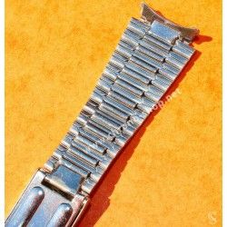 UNIVERSAL GENEVE Rare 70's Vintage Bracelet Acier HC 20mm Montres Tri Compax, Aero Compax, Space Compax