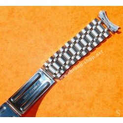 UNIVERSAL GENEVE Rare N.O.S Vintage Watch Solid Bipolished Bracelet 18mm / 22mm Watch Polerouter