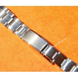 Accessoire Montres Bracelet Acier Vintage type Rolex Hommes ref 7205 maillons rivets 19mm