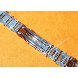 Accessoire Montres Bracelet Acier Vintage type Rolex Hommes ref 7205 maillons rivets 19mm