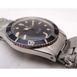 ♛ROLEX 1965 BRACELET 7206, 382 RIVETS ACIER 20mm MONTRES SUBMARINER & GMT 6542, 6202, 5510, 5508, 6538, 6536, 5512♛