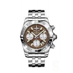 BREITLING BRACELET 378A ORIGINAL MAILLON PILOT ACIER 18mm POLI MONTRES 41mm AIRBORNE, CHRONOMAT