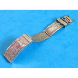 1990 Authentic Rolex clasp 18K/SS Oyster 93153 20mm Bracelet for 2Tone Submariner 16613 168003 16803