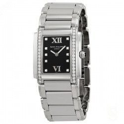 Patek Philippe Rare Twenty 4 Ladies Wristwatch Watch black dial spare for sale