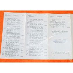 Vintage ROLEX Norway Price List 1985 OYSTER PERPETUAL Retail Prices 5513, 16800, 1675, 1655, 6263, 6265