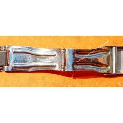 Vintage & RARE 70's Bracelet Mesh Milanais swiss Made Montres 19mm Acier montres Breitling, Heuer, Eberhard, Tissot, Yema, Omega