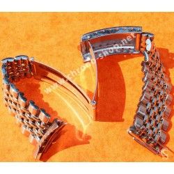 Accessoire Montres horlogerie Vintage Rare 60's Bracelet Grains de Riz acier Montres Luxes Heuer, Omega, Jaeger Le Coultre