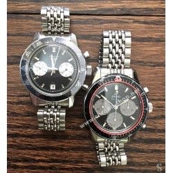 Accessoire Montres horlogerie Vintage Rare 60's Bracelet Grains de Riz acier Montres Luxes Heuer, Omega, Jaeger Le Coultre