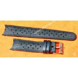 Genuine 70's 18mm Tropic Swiss dive watch strap bracelet curved ends NOS 1960s/70s Rolex, Tudor, omega, IWC, Triton