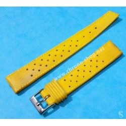 Genuine 70's 19mm Tropic Swiss dive watch strap bracelet curved ends NOS 1960s/70s Rolex, Tudor, omega, IWC, Triton