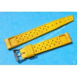 Genuine 70's 19mm Tropic Swiss dive watch strap bracelet curved ends NOS 1960s/70s Rolex, Tudor, omega, IWC, Triton