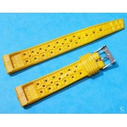 Genuine 70's 19mm Tropic Swiss dive watch strap bracelet curved ends NOS 1960s/70s Rolex, Tudor, omega, IWC, Triton