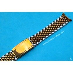 Accessoire Montres horlogerie Vintage Rare 60's Bracelet Grains de Riz acier Montres Luxes Heuer, Omega, Jaeger Le Coultre