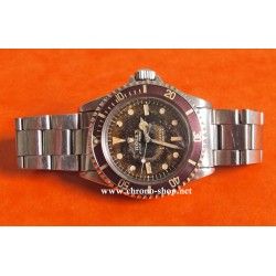 ROLEX SUBMARINER TROPICAL VINTAGE 5513 BROWN DE 1970 AVEC BRACELET 93150