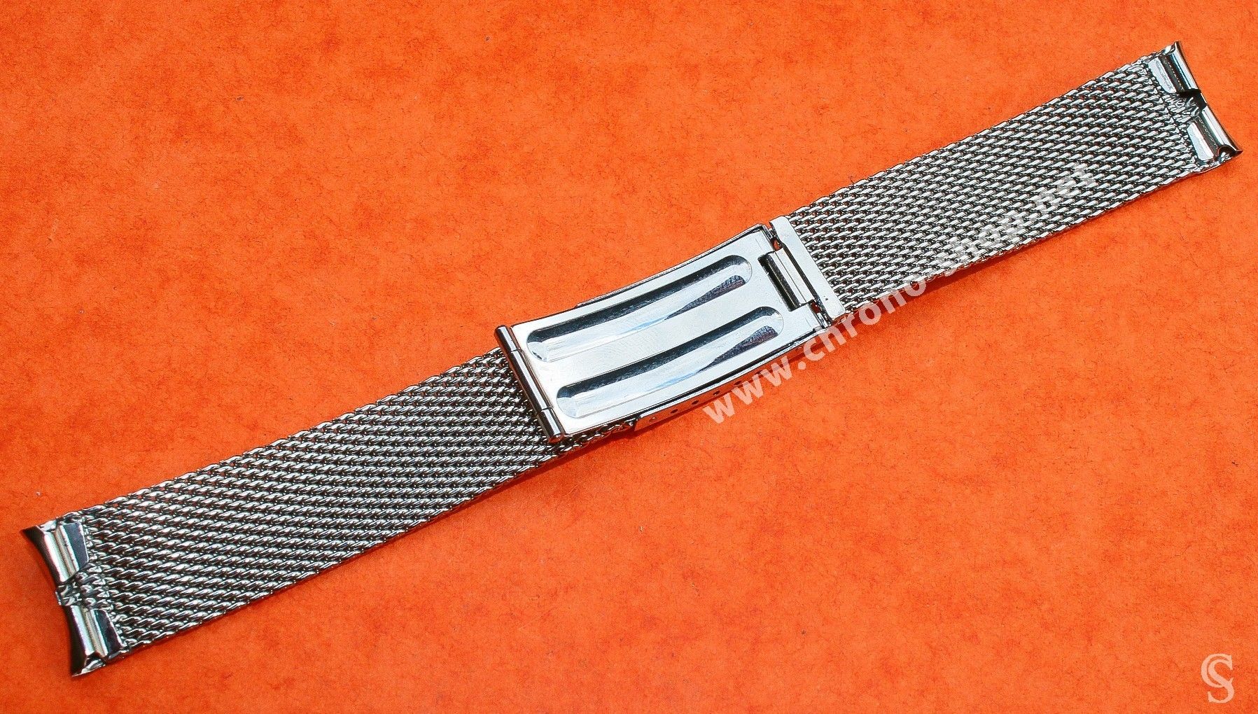 Merriott Quick-Release Milanese Mesh Stainless Steel Watch Strap - Pol