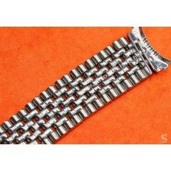 Heuer Chronograph Carrera 2447 Vintage & Collectible steel watch Ssteel bracelet Beads of Rice 18mm 60-70s