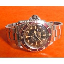 ROLEX SUBMARINER TROPICAL VINTAGE 5513 BROWN DE 1970 AVEC BRACELET 93150