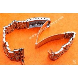 Accessoire Montres Bracelet Vintage type Rolex Dames ref 7204 maillons rivets 13/11mm